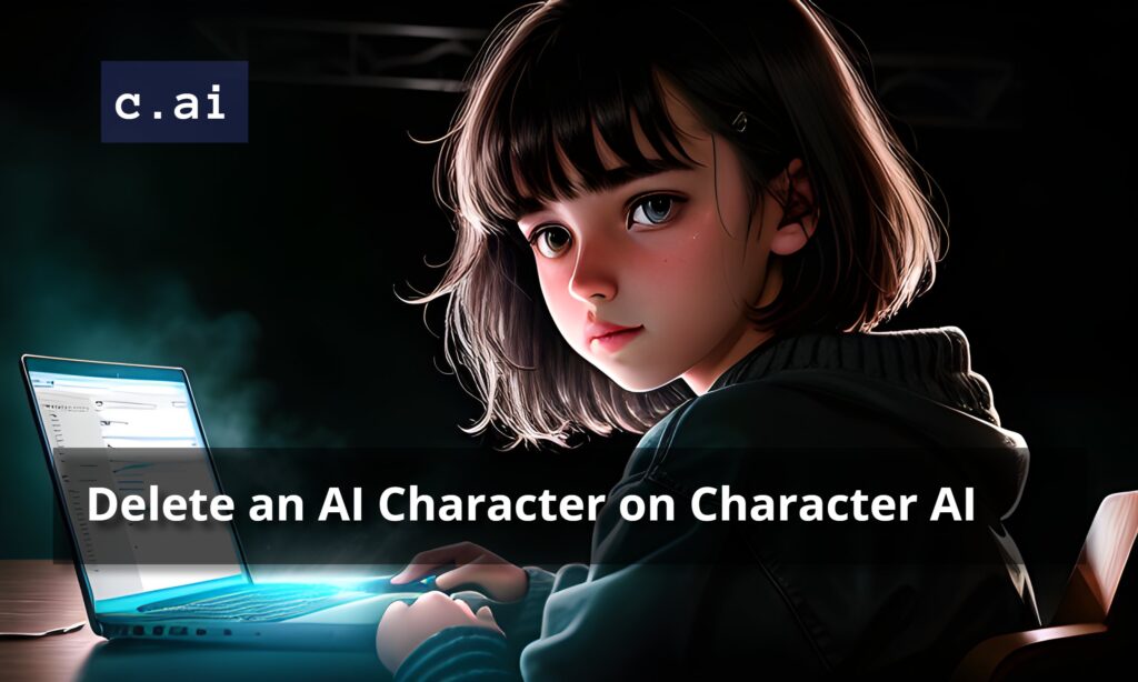 Delete an AI Character on Character AI